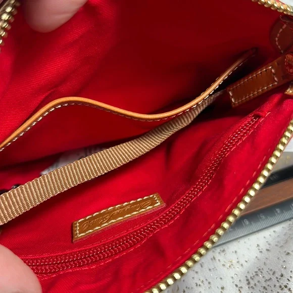 NEW! Dooney & Bourke Purse shoulder bag crossbody gingham pink - Picture 7 of 9